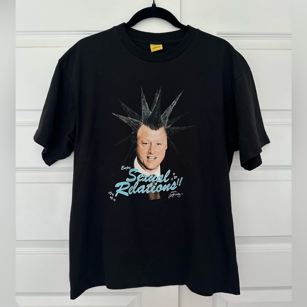 golf tyler the creator heavyweight golf wang “enjoy sexual relations” t-shirt